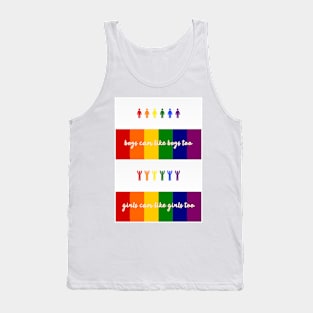 Boys and Girls Tank Top